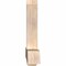 Ekena Millwork Eugene Smooth Timber Gable Bracket, Douglas Fir, 72"W x 30"H x 5 1/2"D x 5 1/2"F, 10/12 Pitch GBW072X30X0606EUG00SDF - alternate 4